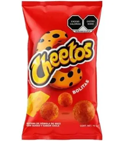 Imported Mexican Cheetos Bolitas - 12 Pack