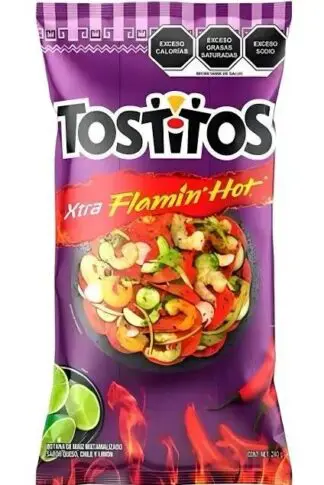 Imported Mexican Tostitos Tortilla Chips - 12 Pack 65g