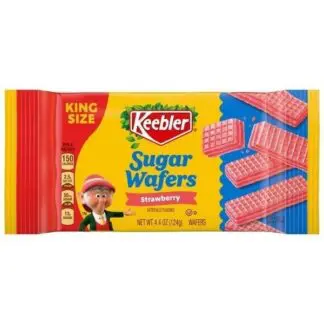 Keebler Strawberry Sugar Wafers - 9 Pack - Keebler Strawberry Wafer Share Size 4.4oz