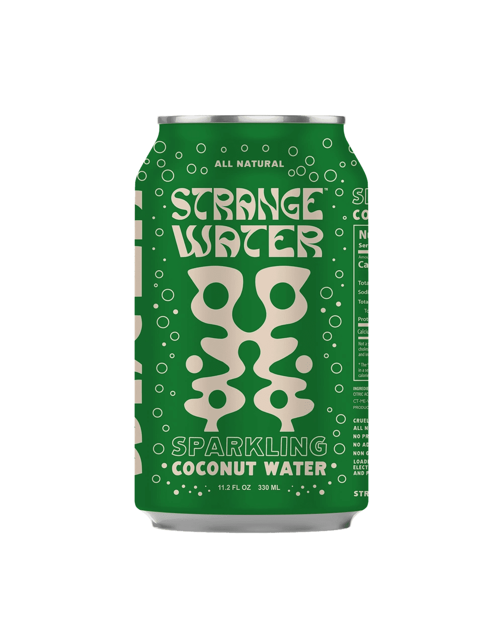 Strange Coconut Water - 24 Pack - Sparkling Coconut Water 12oz (Can)