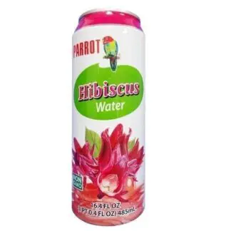 Parrot Juice - 12 Pack - Hibiscus Water 16oz (Can)