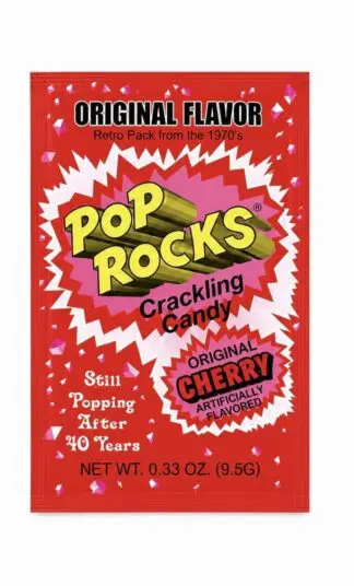 Pop Rocks Popping Candy Cherry - 24 Pack 0.33oz