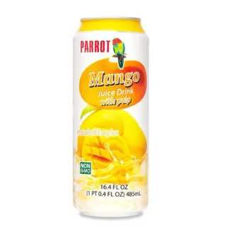 Parrot Juice - 12 Pack - Mango Juice with Pulp 16oz (Can)