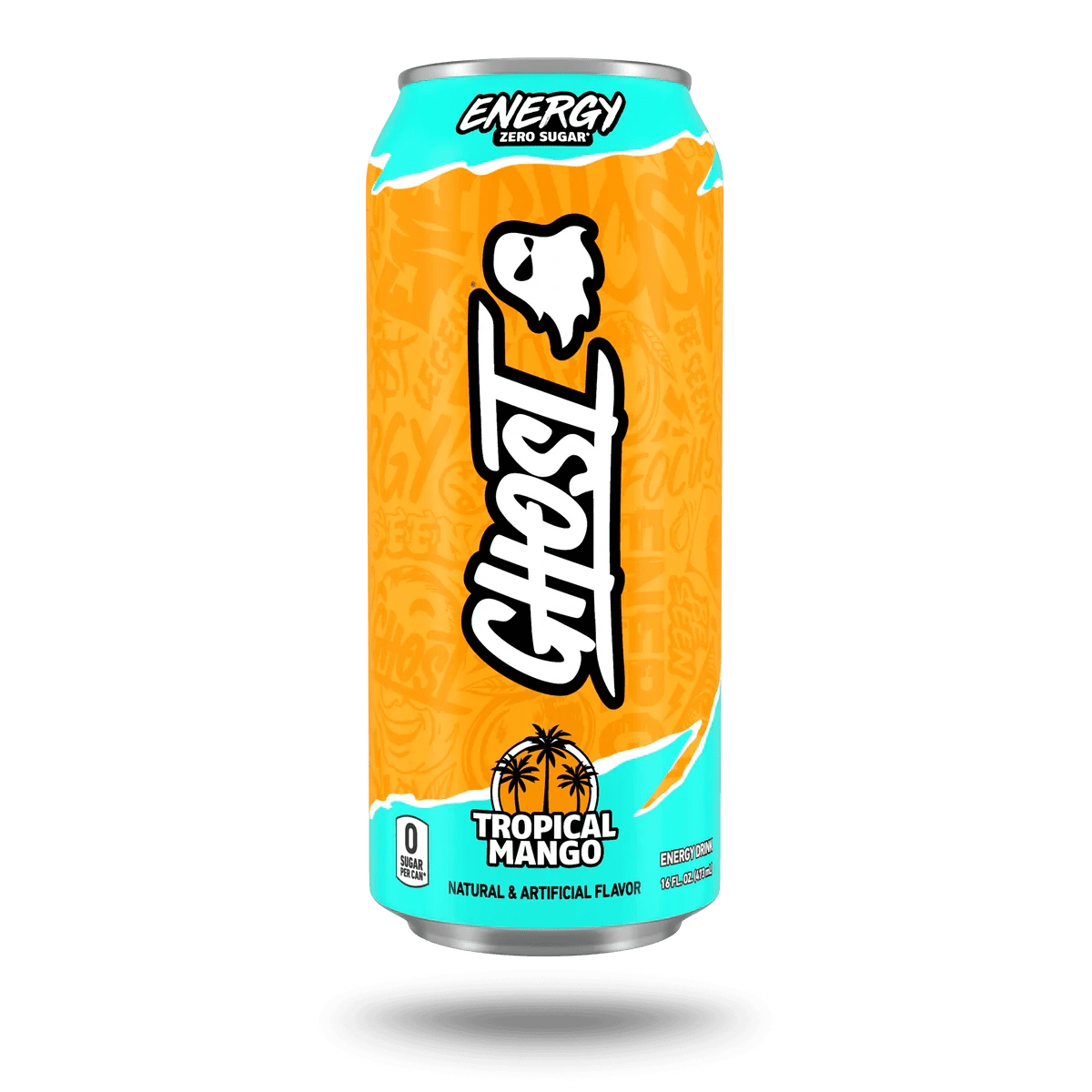 Ghost Energy Drink - 12 Pack - Bubblicous Cotton Candy 16oz (Can) - Image 9