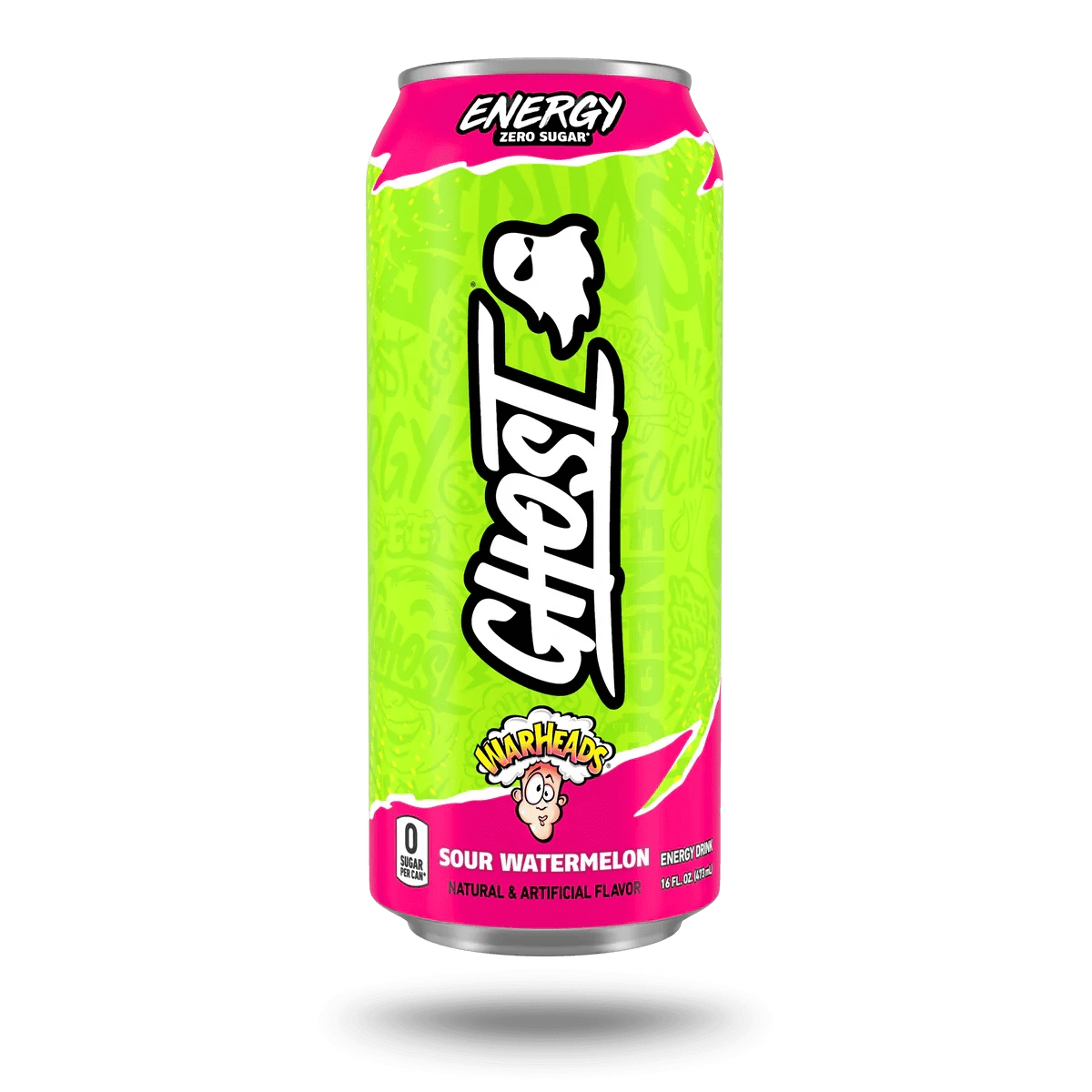 Ghost Energy Drink - 12 Pack - Bubblicous Cotton Candy 16oz (Can) - Image 6