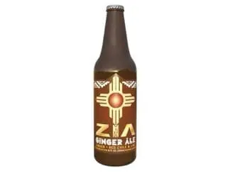 Zia Ginger Ale – 12 Pack 12oz Glass