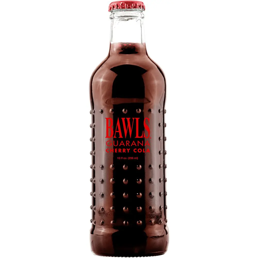 Bawls Guarana Soda - 24 Pack - Cherry Cola 10oz (Glass)