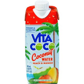 Vita Coco Coconut Water - 12 Pack - Peach & Mango 500ml (Carton)