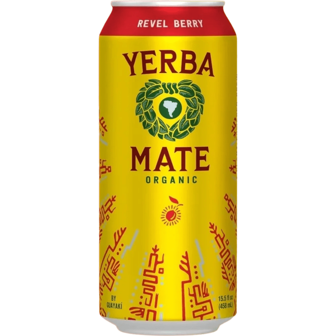 Yerba Madre Summer Peach Yerba Mate – 12 Pack – 16oz Glass - Image 4