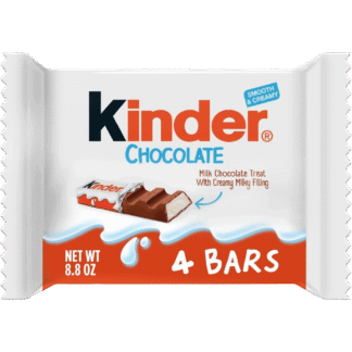 Kinder Milk Chocolate Treat with Creamy Milky Filling - 20 Pack