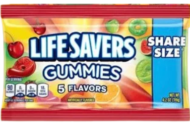 Life Savers Gummies - 15 Pack - 5 Flavors 4.2oz