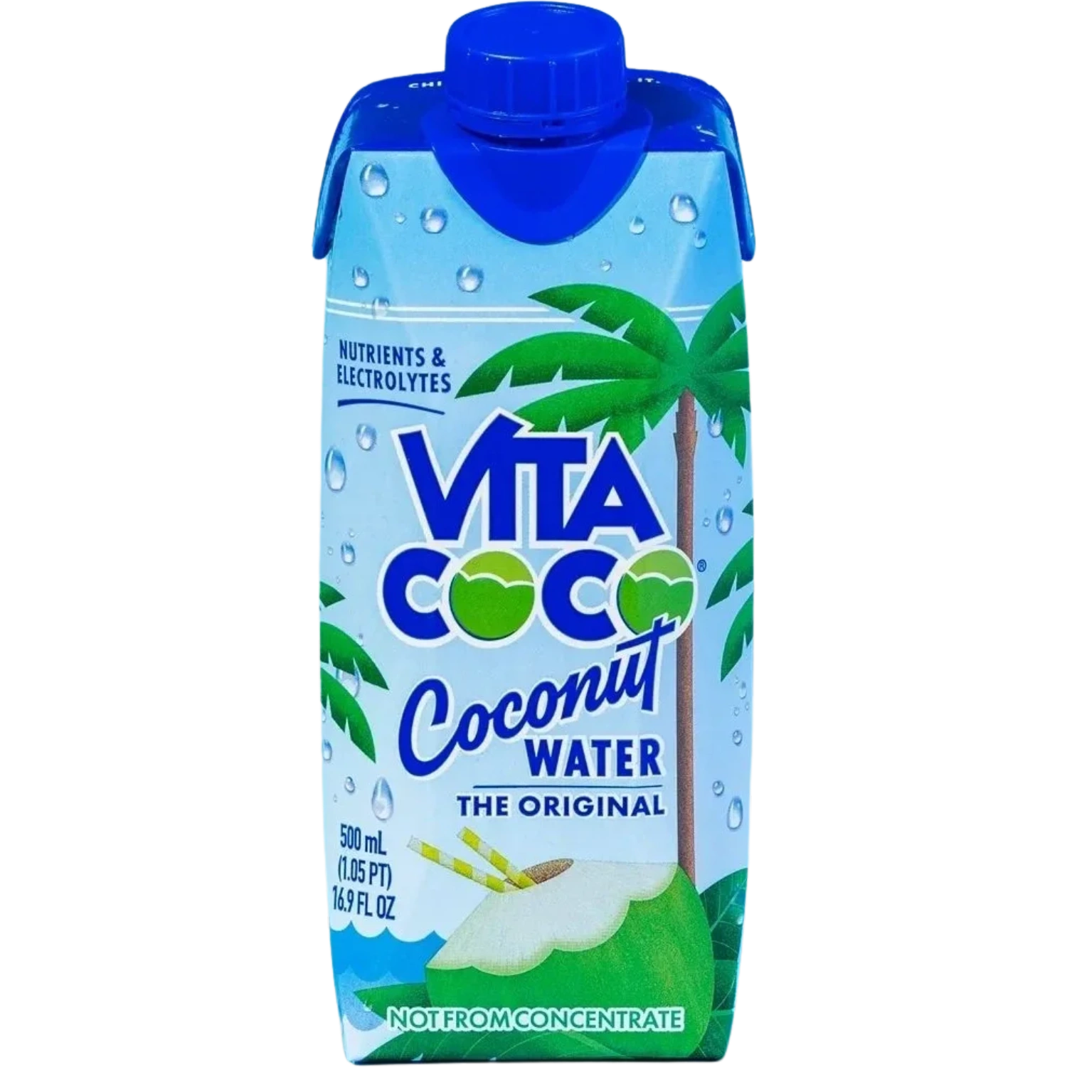 Vita Coco Coconut Water - 12 Pack - Original 500ml (Carton)