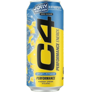 C4 Energy Drink - 12 Pack - Jolly Rancher Blue Raspberry 16oz (Can)