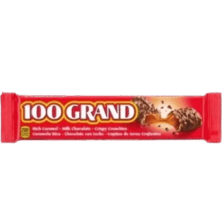 100 Grand Bar – Caramel, Milk Chocolate & Crispy Rice – 36 Pack – 1.5oz Each