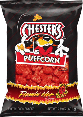 Chester - 20 Pack - Chester's PuffCorn Flamin Hot