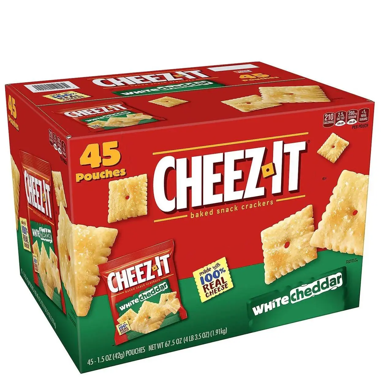 Cheez - 45 Pack - Cheez It Original 1.5oz - Image 2