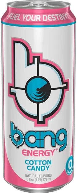 Bang Energy Drink - 12 Pack - Cotton Candy 16oz (Can)