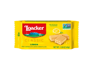 Loacker Classic Wafer Cookies - 12 Pack - Lemon 1.59oz