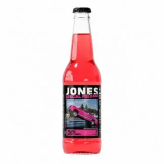 Jones Fufu Berry Soda - 24 Pack - 12 oz Glass