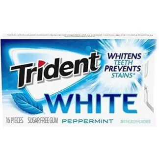 Trident White Gum - 9 Pack Peppermint