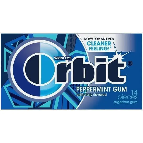 Orbit Gum - 12 Pack Peppermint