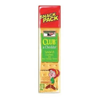 Keebler Snack Pack Sandwich Crackers - 12 Pack Club Crackers Cheddar 1.8oz