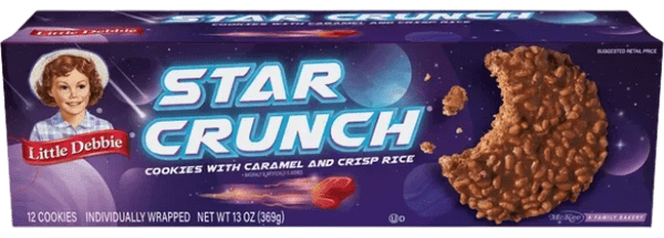 Little Debbie Star Crunch Cookies - 12 Pack 3oz