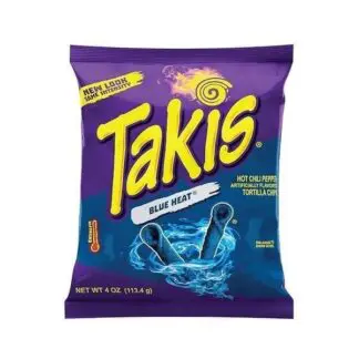 Takis Fuego Blue Heat Hot Chili Pepper & Lime - 20 Pack 3.25oz