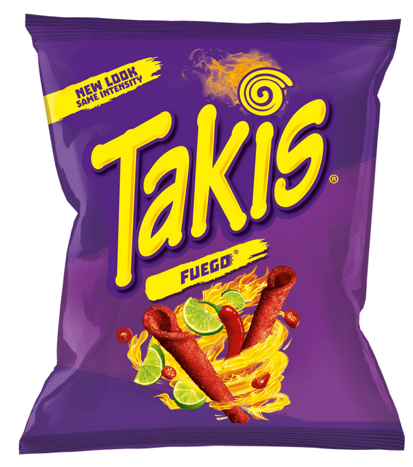 Takis Fuego Hot Chili Pepper Lime - 20 Pack 3.25oz