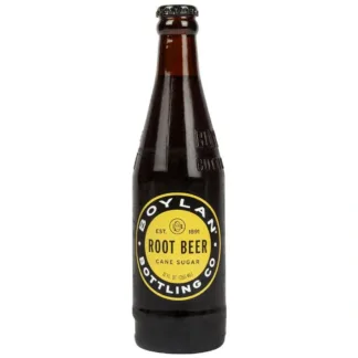 Classic root beer glass bottle