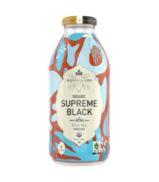 Unsweetened Supreme Black tea label
