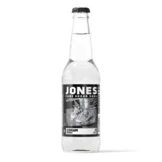 Jones cream soda glass bottle