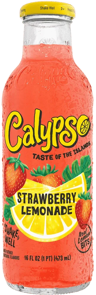 Strawberry lemonade with real lemon bits
