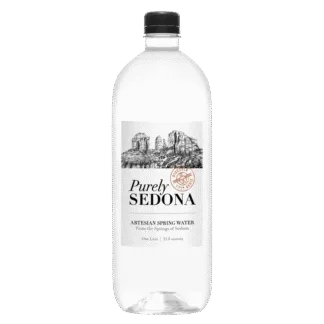 Artisanal spring water packaging