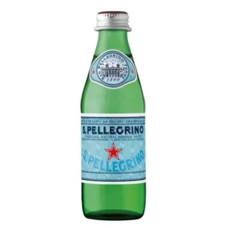 Classic S.Pellegrino green bottle design