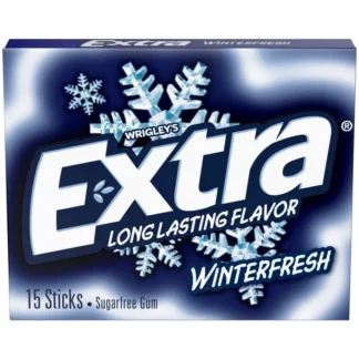 Extra gum, long-lasting winter flavor