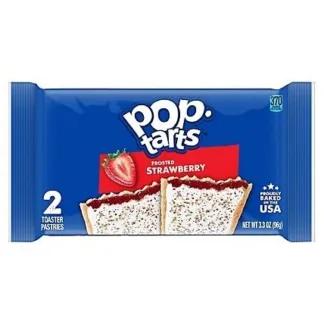 Pop-Tarts Frosted Strawberry packaging