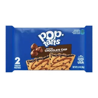 Frosted chocolate chip toaster pastry package
