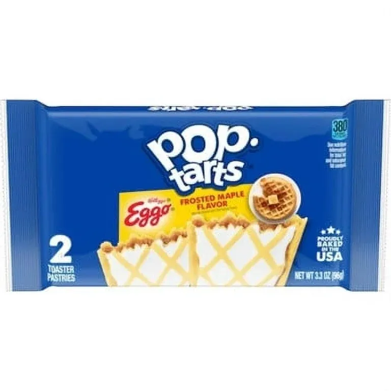 Pop-Tarts Frosted Maple Flavor package