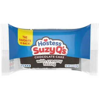 Hostess Suzy Q's chocolate cake package