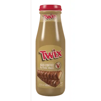 Twix branded coffee beverage
