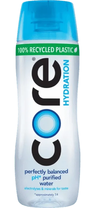 Balanced pH water, Core Hydration bottle