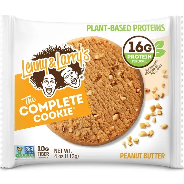 Peanut butter protein cookie packaging