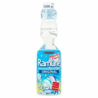 Ramune original flavor soda bottle