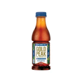 Gold Peak extra sweet tea bottle