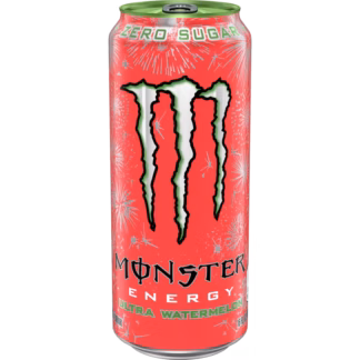 Monster Energy Drink - 24 Pack - Monster Ultra Watermelon 16oz (Can)