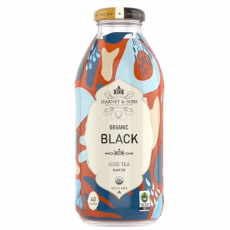 Harney & Sons Bottled Drinks - 12 Pack - Black Tea 16oz (Glass)