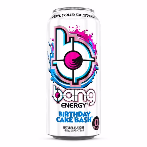 Bang Energy Drink - 12 Pack - Birthday Cake Bash 16oz (Can)
