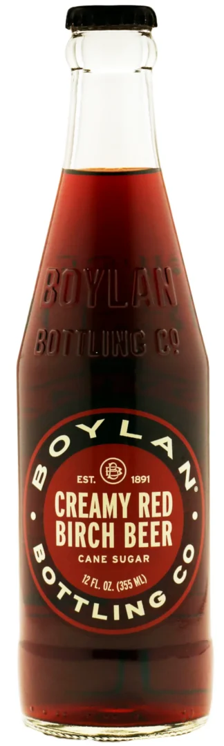 Boylan Creamy Red Birch Beer bottle