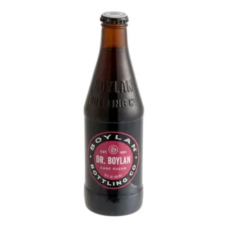 Bottle of Dr. Boylan cane sugar soda